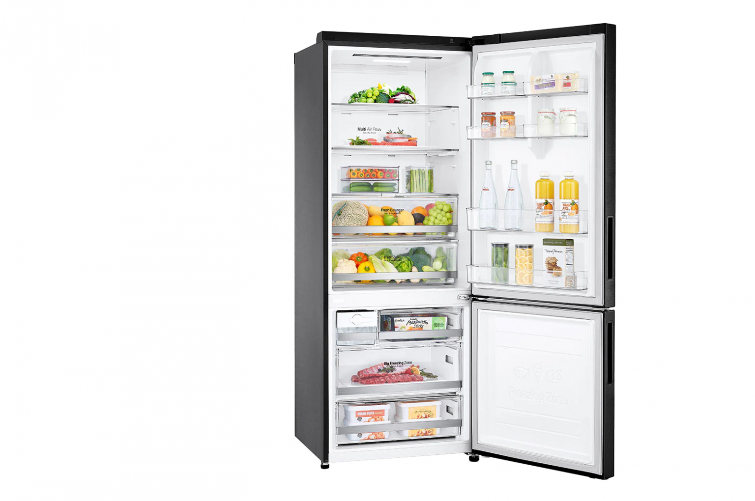 LG REFRIGERATOR BOTTOM FREEZER GCB569NQCM DIGITECH STORES