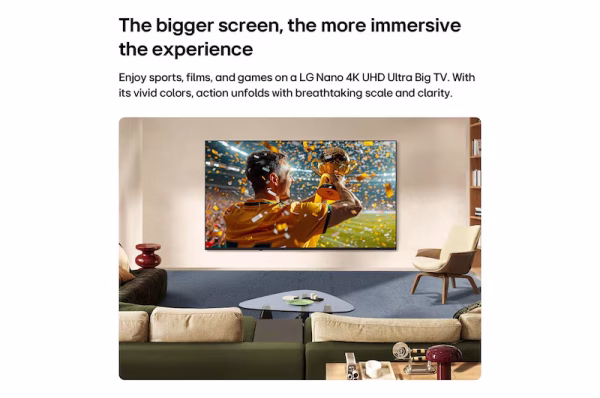 LG 4K NanoCell 85-inch - Image 3