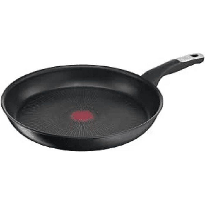 Titanium Aluminum 28 cm Induction Stovetop Compatible Non Stick Black Color مقلاة تيفال - 28سم - الصورة 1